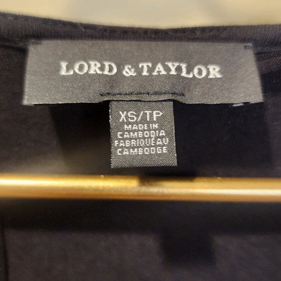 Lord And Taylord Elegant Black Razor Back Tank  Maxi Dress XS - Picture 2 of 13